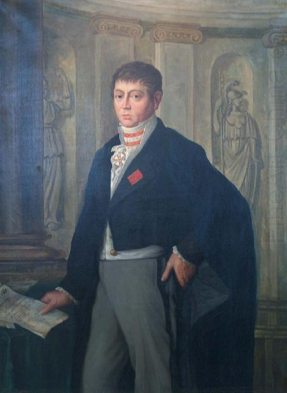 Bildnis des Grafen Anton von Belderbusch, Willy Baron von Plessen